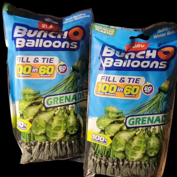 Other - 2 100pks of grenade colored Bunch o Balloons